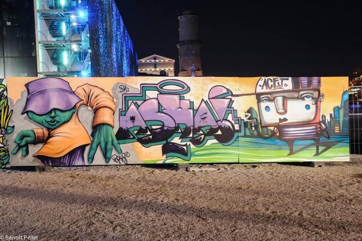 Disparition d'une trentaine de graffitis dans le quartier du Panier à Marseille