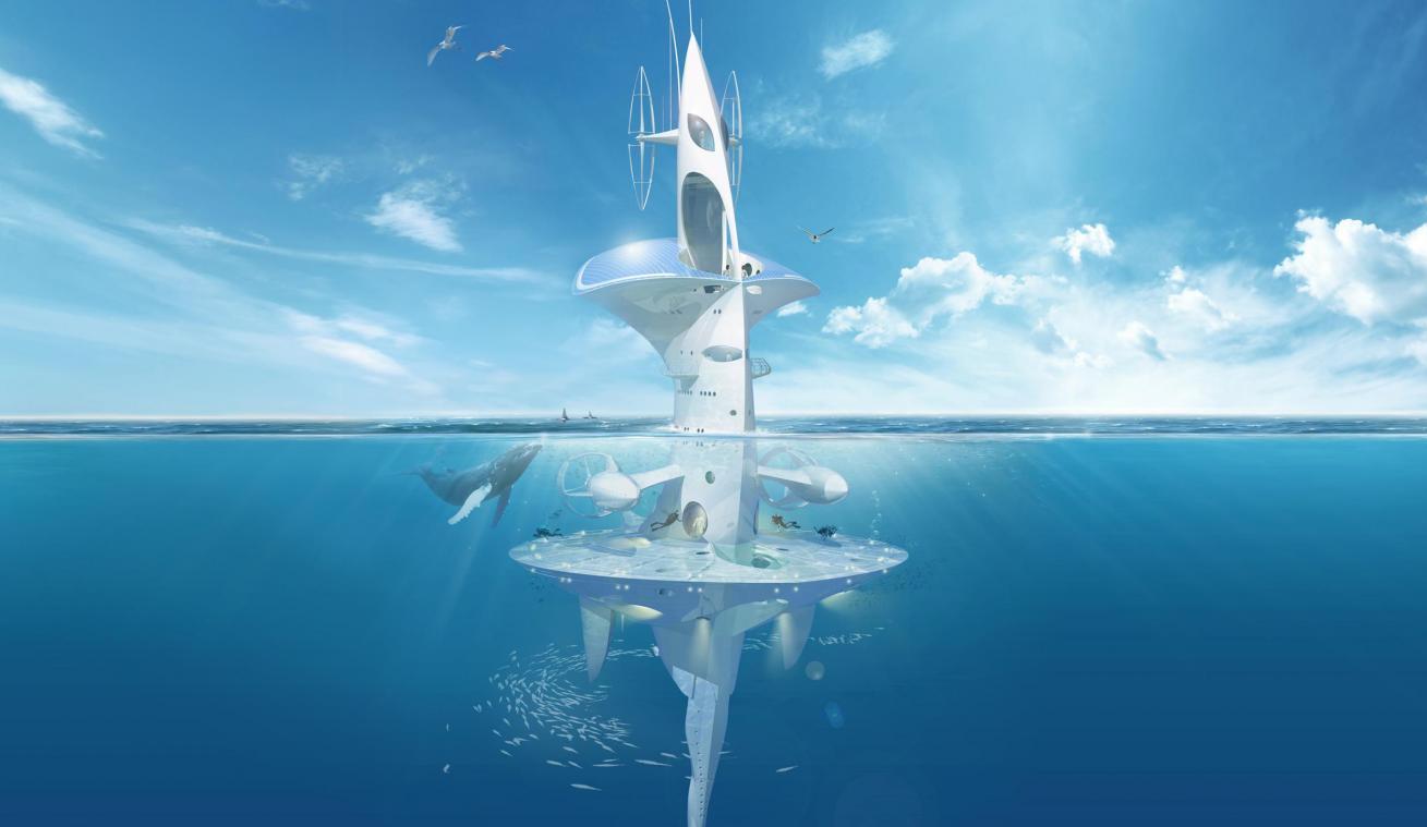 La future maison sous-marine nomade