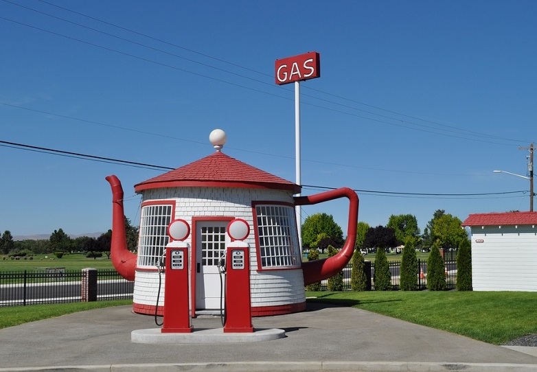 La maison théière aux Etats-Unis