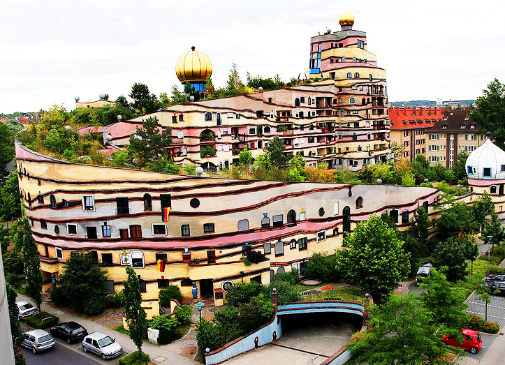 Waldspirale à Darmstadt en Allemagne