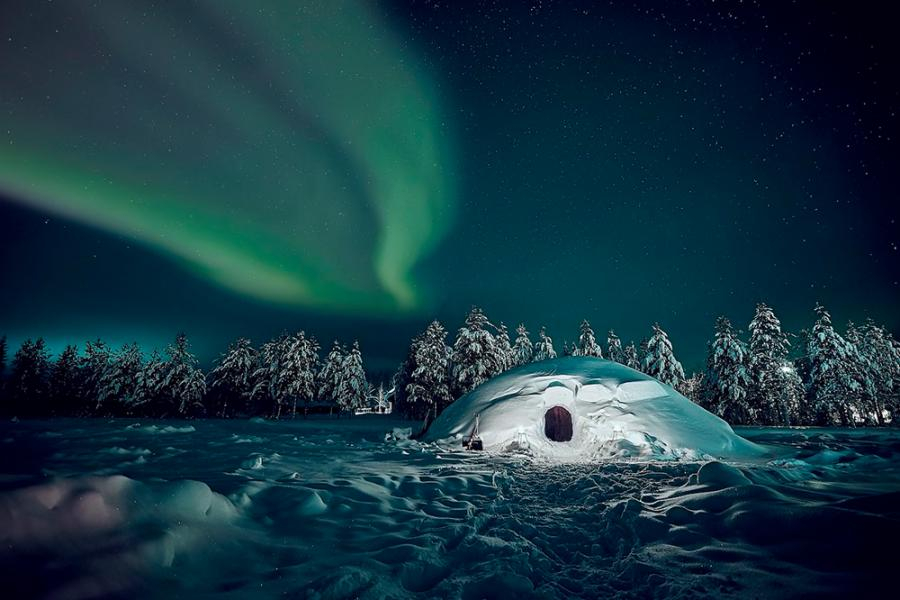Kakslauttanen : l’hôtel igloo en Laponie