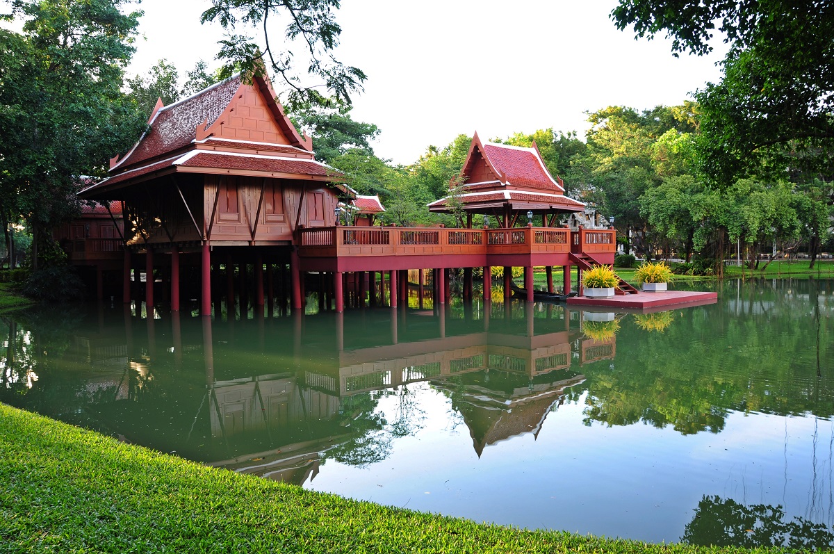 maisons pilotis Thaïlande