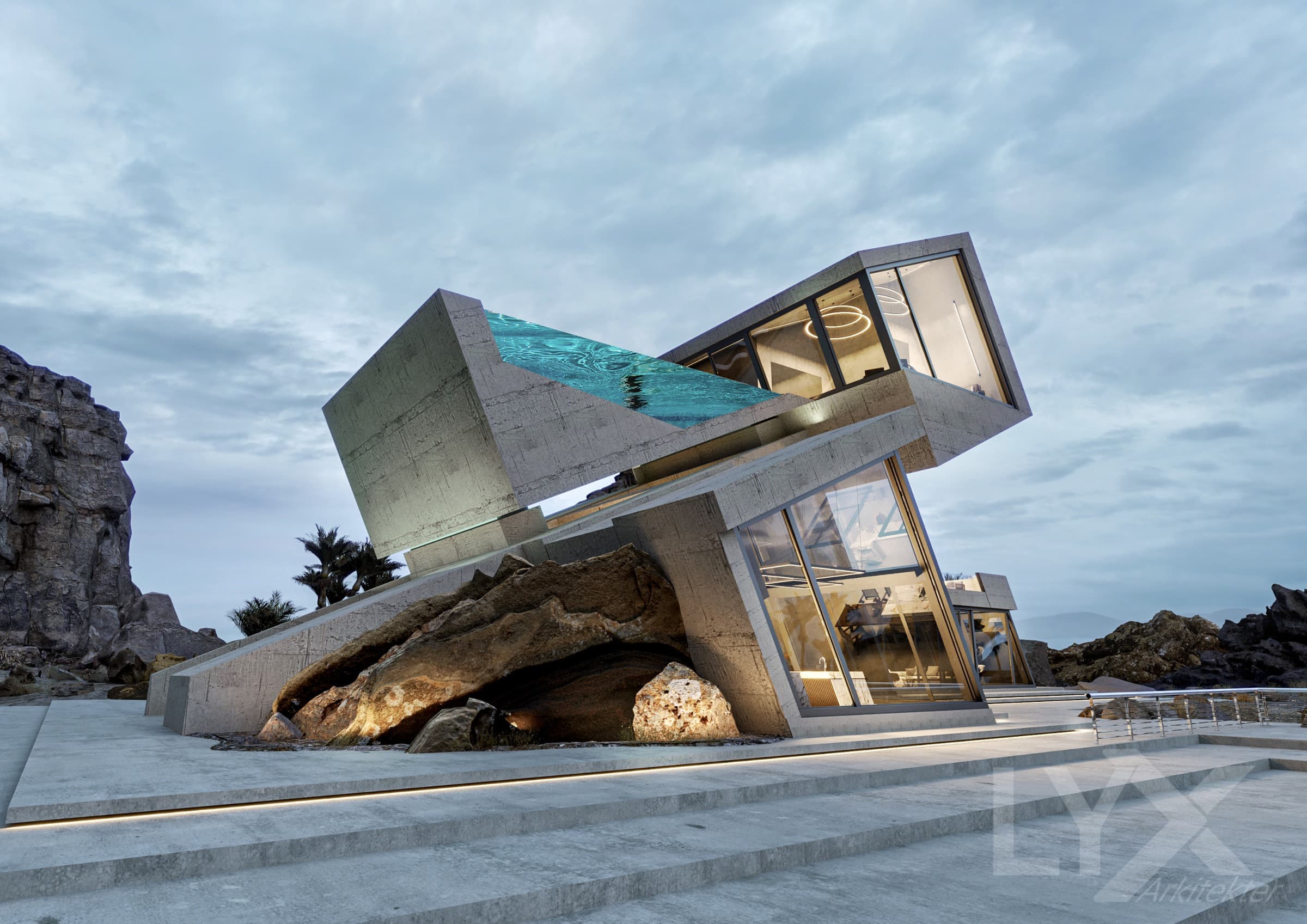 Brutalist House, Islande